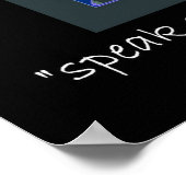 De Pop Art Teddy Roosevelt Poster (Hoek)