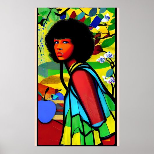 De pop - Ken Gage Surrealistische Kunst Poster (Voorkant)