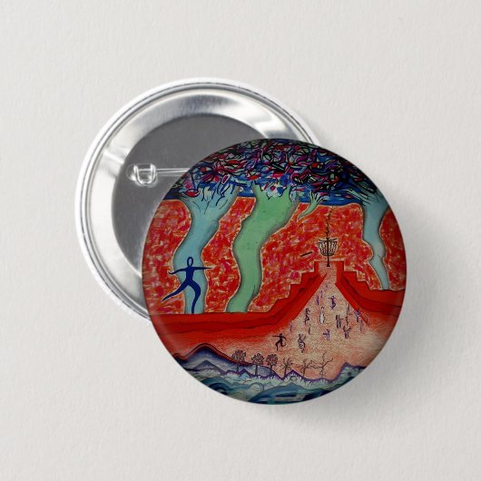 De pop ronde button 5,7 cm (Voorkant /achterkant)