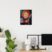 De pop schilderij door Alfred Fox Poster (Thuiskantoor)