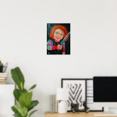 De pop schilderij door Alfred Fox Poster (Thuiskantoor)