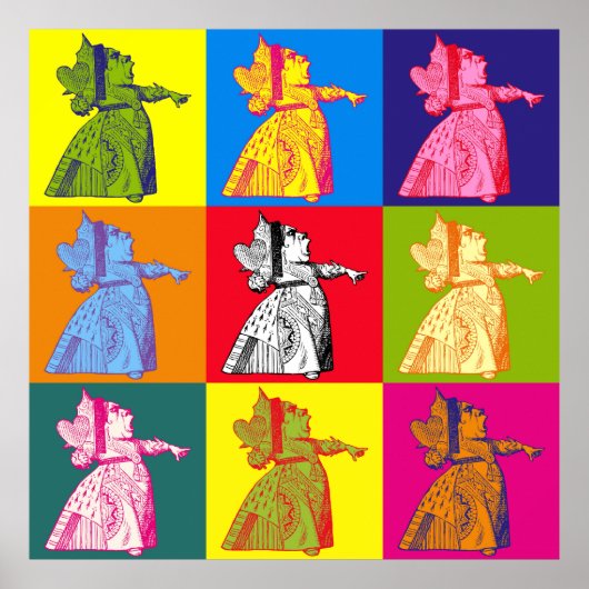 De Pop van de koningin van het hart Poster (Voorkant)