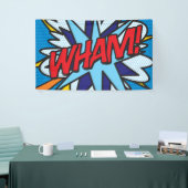 De Pop van het komische boek Art WHAM! Spandoek (Beurs)