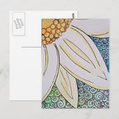 De popbriefkaart van Daisy Briefkaart (Voorkant / Achterkant)