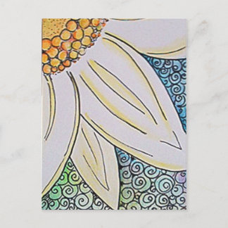 De popbriefkaart van Daisy Briefkaart