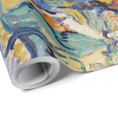 De poplars op Saint-Rémy, Van Gogh Cadeaupapier (Rol Hoek)