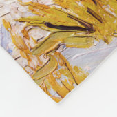 De poplars op Saint-Rémy, Van Gogh Fleece Deken (Hoek)