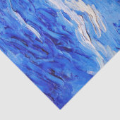 De poplars op Saint-Rémy, Van Gogh Tissuepapier (Detail)