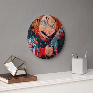 De poppen schilderij door Alfred Fox Grote Klok