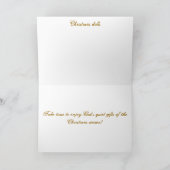 De poppen van Kerstmis Feestdagen Kaart (Binnen)