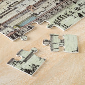 De Porcelain Tower van Nanking, bord 12 van 'Ent Legpuzzel (Zijkant)