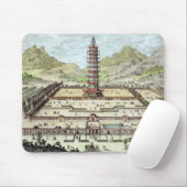De Porcelain Tower van Nanking, bord 12 van 'Ent Muismat (Met muis)