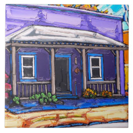 De "Porch for Rest, Tucson Barrio"-tegel Tegeltje