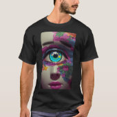 De porseleinen cycloop heeft twee wenkbrauwen - Ke T-shirt (Voorkant)