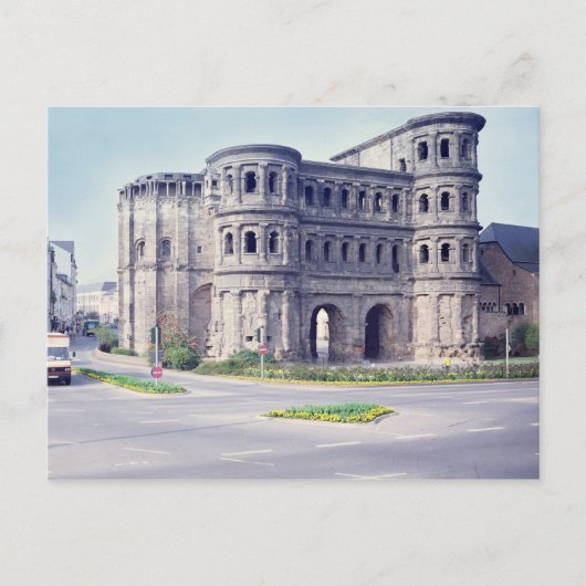 De Porta Nigra, vierde eeuw Briefkaart (Voorkant)
