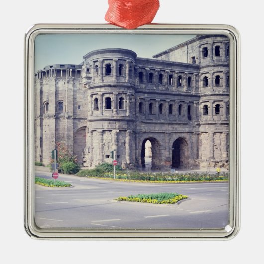 De Porta Nigra, vierde eeuw Metalen Ornament (Voorkant)