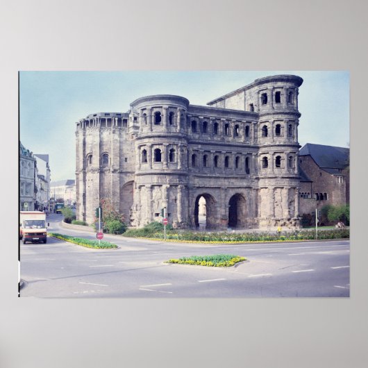 De Porta Nigra, vierde eeuw Poster (Voorkant)