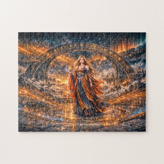 De Portaal Meesteres – Epische Fantasie Puzzel (Horizontaal)