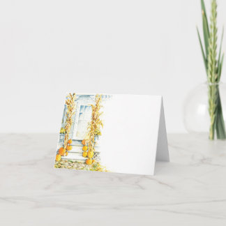 De Portiek van de herfst Kaart