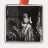 De portier metalen ornament (Voorkant)