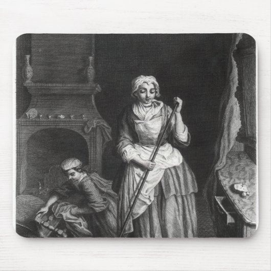 De portier muismat (Voorkant)