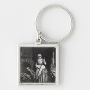 De portier sleutelhanger