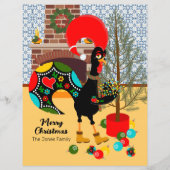 De Portugese Haan en de lichten van Kerstmis (Voorkant)