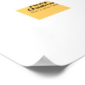 De Portugese Haan en de lichten van Kerstmis Poster (Hoek)