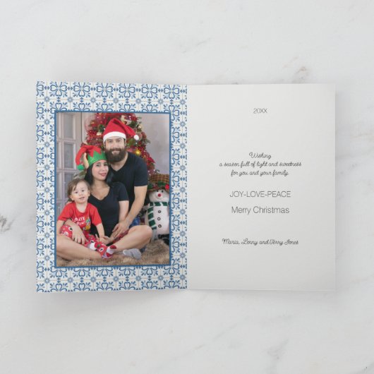 De Portugese Haan en de vreugde van het geven Kaart (Binnen)