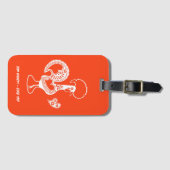 De Portugese haan Goede reis - Boa Viagem Bagagelabel (Voorkant (horizontaal))