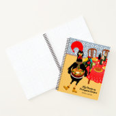 De Portugese haan houdt van King Cake Notitieboek (Binnen)