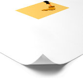 De Portugese haan houdt van King Cake Poster (Hoek)