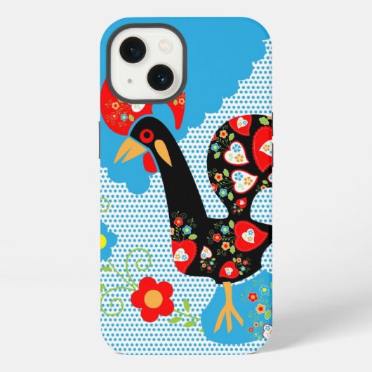 De Portugese Haan van Barcelos iPhone Hoesje (Achterkant)