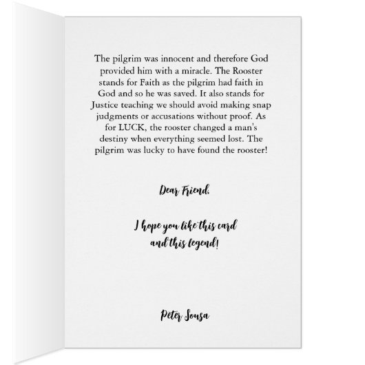 De Portugese kaart van Barcelona Birthday (Binnen (Rechts))