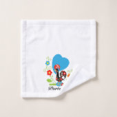 De Portugese rooster Bad Handdoek (Wasdoekje)