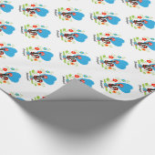 De Portugese rooster Cadeaupapier (Hoek)