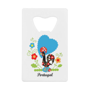 De Portugese rooster Creditkaart Flessenopener