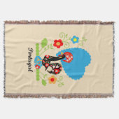 De Portugese rooster Deken (Voorkant)