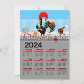 De Portugese Rooster Kerstmis 2024 (Voorkant)
