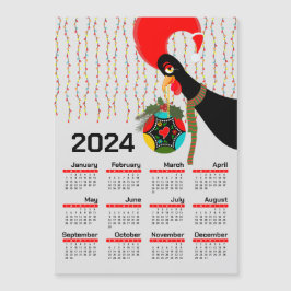 De Portugese Rooster Kerstmis 2024 Kalender
