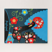 De Portugese rooster Legpuzzel (Horizontaal)