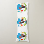 De Portugese rooster Lichaamskussen (Voorkant Verticaal)