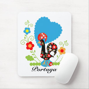 De Portugese rooster Muismat