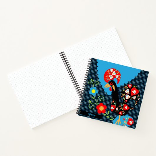 De Portugese rooster Notitieboek (Binnen)