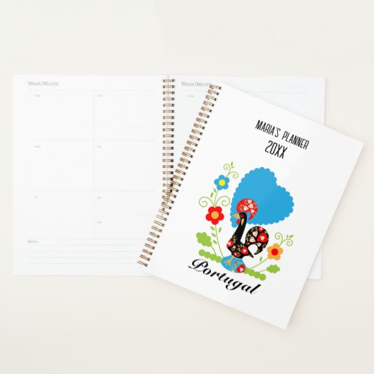 De Portugese rooster Planner (Display)