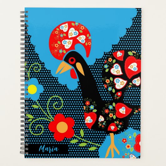 De Portugese rooster Planner (Voorkant)
