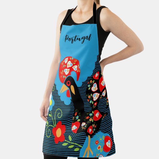De Portugese rooster Schort (Insitu)