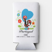 De Portugese rooster Seltzer Blikjeskoeler (Achterkant)