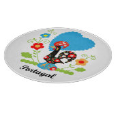 De Portugese rooster Snijplank (Hoek)