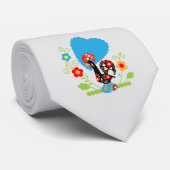 De Portugese rooster Stropdas (Opgerold)